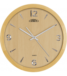 Nástěnné hodiny PRIM Wood Style I