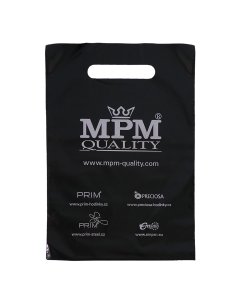 Dárková taška MPM-Quality - černá, malá