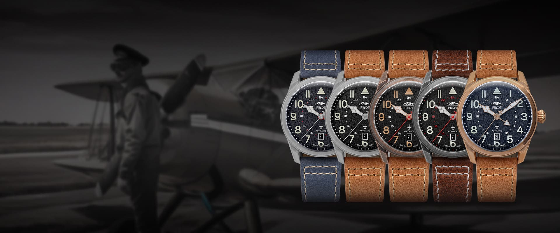PRIM Pilot Dual Time – limited edition